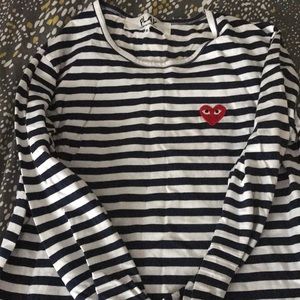 Commes de garçons long sleeve tee